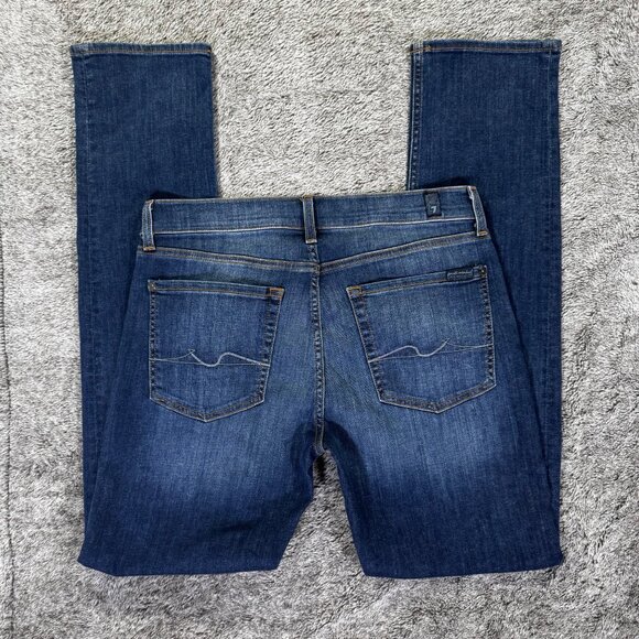 7 For All Mankind Men's Jeans Slimmy Sz 32 - Picture 13 of 14